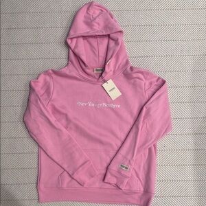 Pink Hoodie by New York or Nowhere